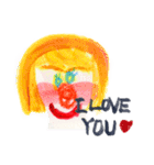 まるがおねえさん（個別スタンプ：16）