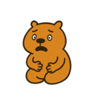 こう見えてカピパラスタンプ（個別スタンプ：21）