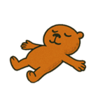 こう見えてカピパラスタンプ（個別スタンプ：22）