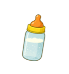 大人哺乳瓶で一杯（個別スタンプ：3）