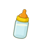 大人哺乳瓶で一杯（個別スタンプ：5）