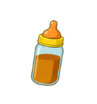 大人哺乳瓶で一杯（個別スタンプ：6）