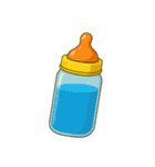 大人哺乳瓶で一杯（個別スタンプ：9）