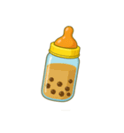 大人哺乳瓶で一杯（個別スタンプ：12）