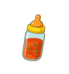 大人哺乳瓶で一杯（個別スタンプ：16）
