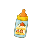 大人哺乳瓶で一杯（個別スタンプ：17）