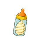 大人哺乳瓶で一杯（個別スタンプ：18）