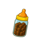 大人哺乳瓶で一杯（個別スタンプ：19）