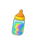 大人哺乳瓶で一杯（個別スタンプ：21）