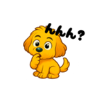 表情たくさん！まるぷー（個別スタンプ：21）