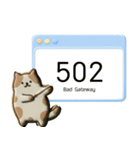 クッキー猫のHTTPステータスコード（個別スタンプ：31）