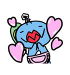 【デカ文字】けもぺもさん（個別スタンプ：8）