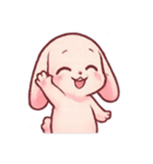 [アレンジ用]たれ耳うさぎ（個別スタンプ：1）