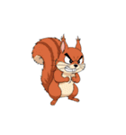 【表情豊かな動物達 2】（個別スタンプ：13）