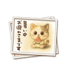 絵本風☆うるみけの夏（個別スタンプ：11）