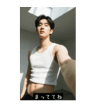 韓国マッスルハンサム（個別スタンプ：13）