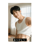 韓国マッスルハンサム（個別スタンプ：24）