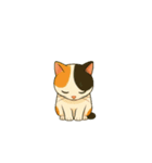 ぺこり猫のごあいさつスタンプ（個別スタンプ：4）