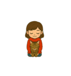 ぺこり猫のごあいさつスタンプ（個別スタンプ：7）