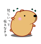 きゃぴばら【エッホエッホ】（個別スタンプ：20）