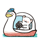 フェレットと一緒の夏（個別スタンプ：26）