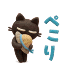 大人かわいい絵本の猫41[夏]3DフェルトVer（個別スタンプ：6）