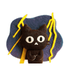 大人かわいい絵本の猫41[夏]3DフェルトVer（個別スタンプ：31）