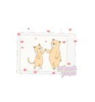 猫とくま 動くアニメ 日常（個別スタンプ：10）
