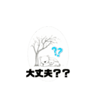 猫とくま 動くアニメ 日常（個別スタンプ：13）