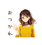 丸の内OLのおしゃれな日常（個別スタンプ：7）