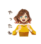丸の内OLのおしゃれな日常（個別スタンプ：17）