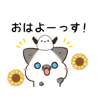 横浜弁のシャム猫とシマエナガ（個別スタンプ：1）