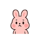 うさぎのもっちりかわいいパレード（個別スタンプ：1）