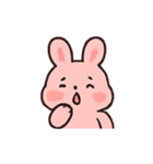 うさぎのもっちりかわいいパレード（個別スタンプ：2）