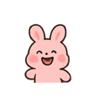 うさぎのもっちりかわいいパレード（個別スタンプ：8）
