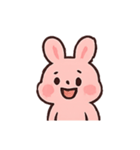うさぎのもっちりかわいいパレード（個別スタンプ：9）