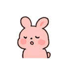 うさぎのもっちりかわいいパレード（個別スタンプ：11）