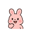 うさぎのもっちりかわいいパレード（個別スタンプ：13）