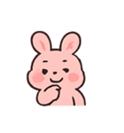 うさぎのもっちりかわいいパレード（個別スタンプ：14）