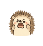 ハリネズミ落ち着いて（個別スタンプ：2）