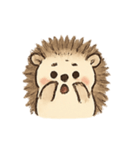 ハリネズミ落ち着いて（個別スタンプ：8）