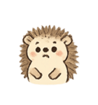 ハリネズミ落ち着いて（個別スタンプ：13）