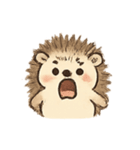 ハリネズミ落ち着いて（個別スタンプ：15）