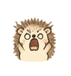 ハリネズミ落ち着いて（個別スタンプ：17）