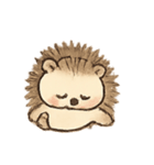 ハリネズミ落ち着いて（個別スタンプ：18）