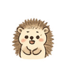 ハリネズミ落ち着いて（個別スタンプ：19）