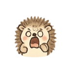 ハリネズミ落ち着いて（個別スタンプ：24）