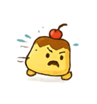 にげてプリンくん（個別スタンプ：1）