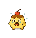 にげてプリンくん（個別スタンプ：5）