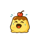 にげてプリンくん（個別スタンプ：7）